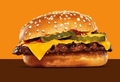 Royal Perks Members Can Get a Free Cheeseburger with a $1 Online or In-app Purchase at Burger King on September 17 and 18