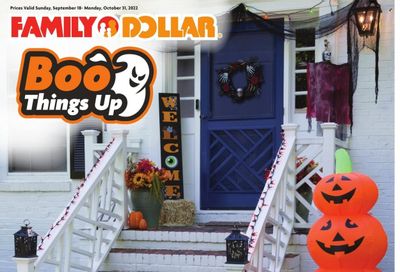 Family Dollar Weekly Ad Flyer Specials September 18 to October 31, 2022
