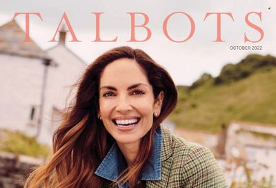 Talbots Weekly Ad Flyer Specials October 1 to October 31, 2022