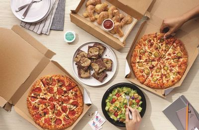 Save 20% Off Menu Price Food with Your Next Online Domino’s Pizza Order 