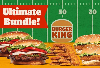 Save with the $22 Family Bundle through In-app and Online Orders at Burger King: A Royal Perks Exclusive