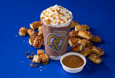 The New Salted Caramel Chocolate Frost Arrives for a Limited Time at Auntie Anne’s Pretzels