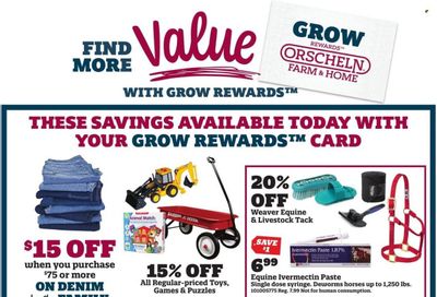 Orscheln Farm and Home (IA, IN, KS, MO, NE, OK) Weekly Ad Flyer Specials September 28 to October 9, 2022