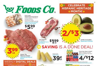 Foods Co (CA, OH, VA) Weekly Ad Flyer Specials September 28 to October 4, 2022
