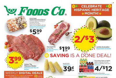 Foods Co (CA, OH, VA) Weekly Ad Flyer Specials September 28 to October 4, 2022 Foods Co (CA, OH, VA) Weekly Ad Flyer Specials September 28 to October 4, 2022