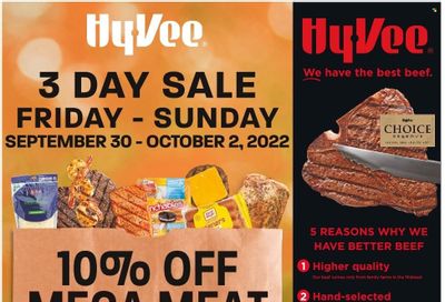Hy-Vee (IA, IL, KS, MO) Weekly Ad Flyer Specials September 28 to October 25, 2022