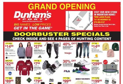Dunham's Sports Weekly Ad Flyer Specials October 1 to October 6, 2022