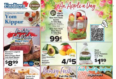 Foodtown (NJ, NY, PA) Weekly Ad Flyer Specials September 30 to October 6, 2022