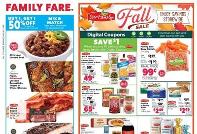 Family Fare (MI) Weekly Ad Flyer Specials October 2 to October 8, 2022