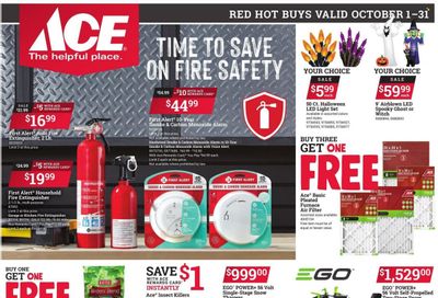 ACE Hardware Weekly Ad Flyer Specials October 1 to October 31, 2022