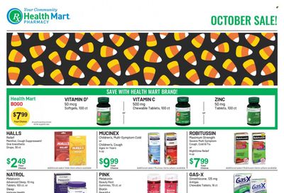 Health Mart Weekly Ad Flyer Specials October 1 to October 31, 2022