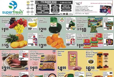 Super Fresh (NY) Weekly Ad Flyer Specials September 30 to October 6, 2022