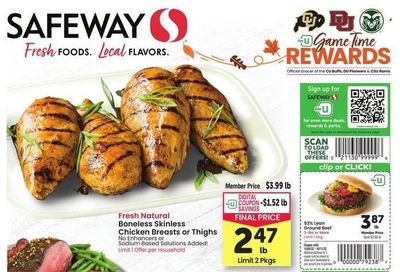 Safeway (CO) Weekly Ad Flyer Specials October 5 to October 11, 2022