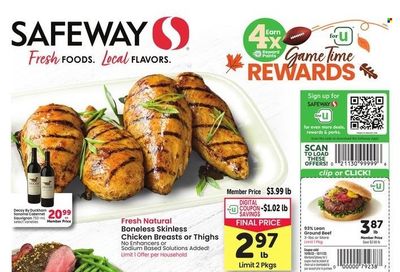 Safeway (SD) Weekly Ad Flyer Specials October 5 to October 11, 2022