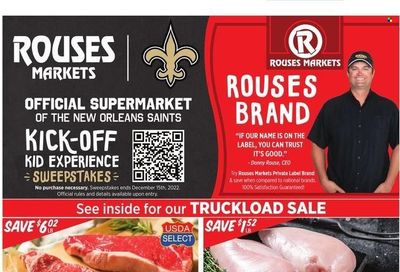 Rouses Markets (AL, LA, MS) Weekly Ad Flyer Specials October 5 to October 12, 2022