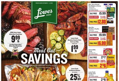 Lowes Foods (NC, SC) Weekly Ad Flyer Specials October 5 to October 11, 2022