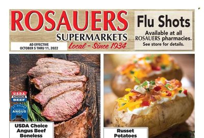 Rosauers (ID, MT, OR, WA) Weekly Ad Flyer Specials October 5 to October 11, 2022