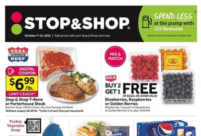 Stop & Shop (CT) Weekly Ad Flyer Specials October 7 to October 13, 2022