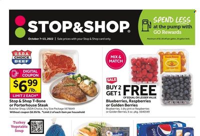 Stop & Shop (RI) Weekly Ad Flyer Specials October 7 to October 13, 2022