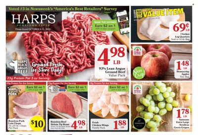 Harps Hometown Fresh (AR, KS, MO) Weekly Ad Flyer Specials October 5 to October 11, 2022