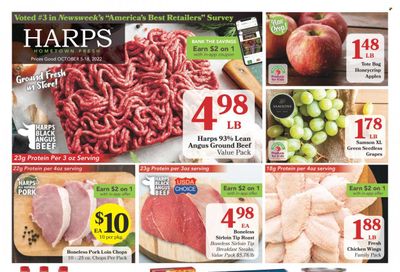 Harps Hometown Fresh (AR, MO, OK) Weekly Ad Flyer Specials October 5 to October 18, 2022