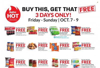 Hy-Vee (IA, IL, MN, MO, SD) Weekly Ad Flyer Specials October 7 to October 9, 2022