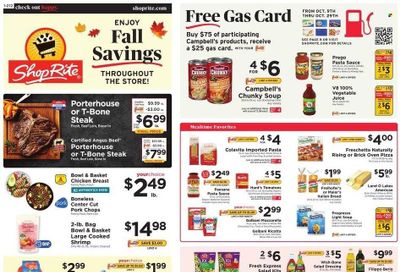 ShopRite (CT, DE, MD, NJ, NY, PA) Weekly Ad Flyer Specials October 9 to October 15, 2022 ShopRite (CT, DE, MD, NJ, NY, PA) Weekly Ad Flyer Specials October 9 to October 15, 2022