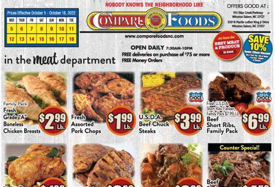Compare Foods (NC) Weekly Ad Flyer Specials October 5 to October 18, 2022