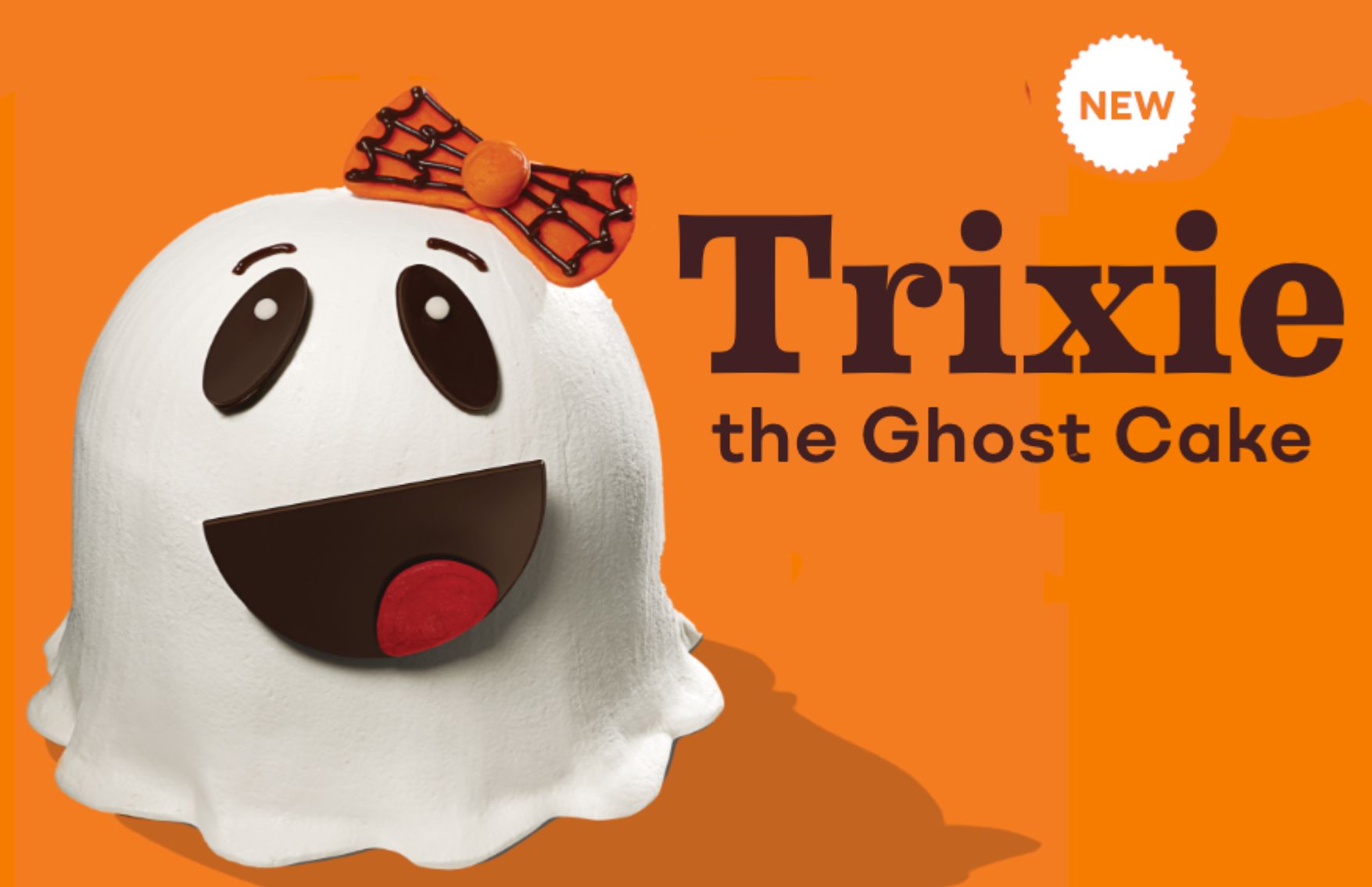 Baskin Robbins Tricks Out Their New Trixie The Ghost Cake This Halloween