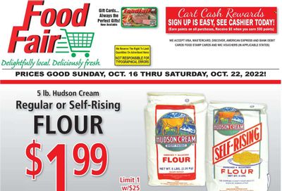 Food Fair Market (KY, OH, WV) Weekly Ad Flyer Specials October 16 to October 22, 2022
