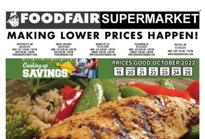 Food Fair Supermarket (CA, KS, MO) Weekly Ad Flyer Specials October 19 to October 25, 2022