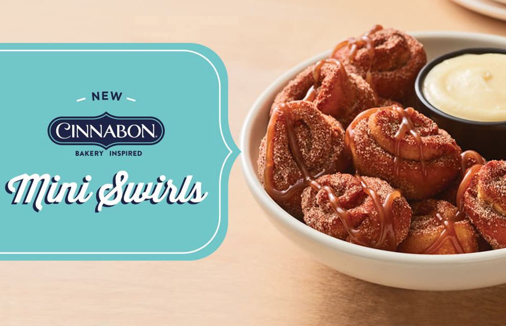 Applebee’s Expands their Dessert Menu with their Brand New Cinnabon Mini Swirls 