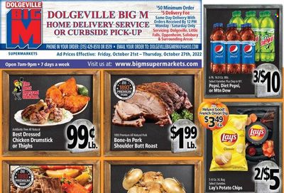 Big M (NY, PA) Weekly Ad Flyer Specials October 21 to October 27, 2022
