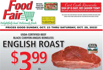 Food Fair Market (KY, OH, WV) Weekly Ad Flyer Specials October 23 to October 29, 2022