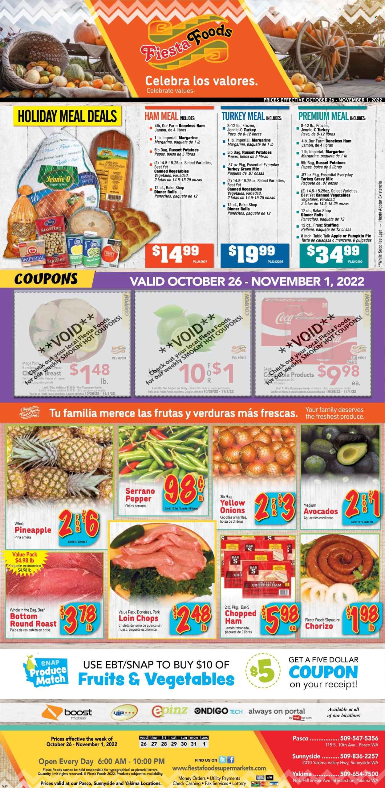 Fiesta Foods SuperMarkets (WA) Weekly Ad Flyer Specials October 26 to ...