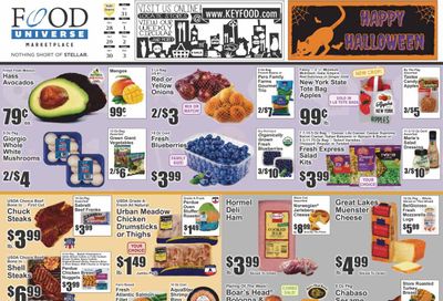 Food Universe (NY) Weekly Ad Flyer Specials October 28 to November 3, 2022