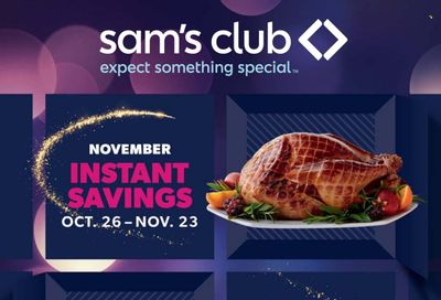 Sam's Club Weekly Ad Flyer Specials October 26 to November 23, 2022