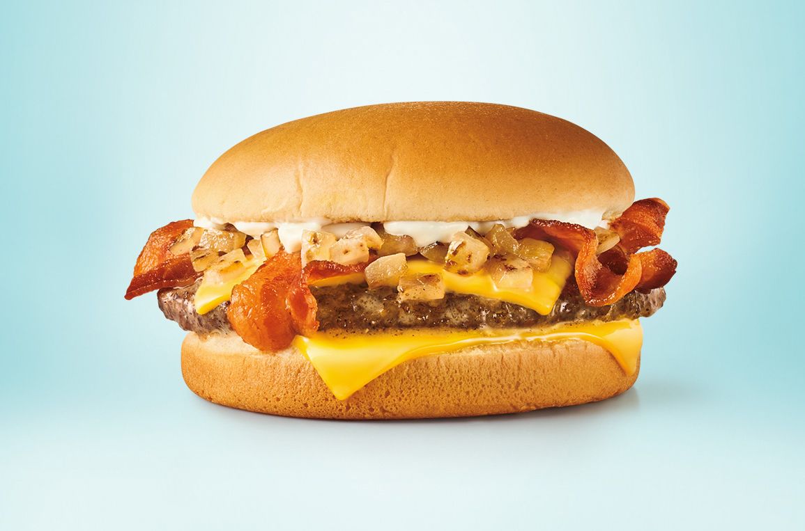 Sonic Drivein Premiers their New Steak Butter Bacon Cheeseburger