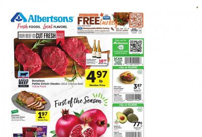 Albertsons (WY) Weekly Ad Flyer Specials November 2 to November 8, 2022