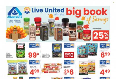 Albertsons (ID, MT, NV, WY) Weekly Ad Flyer Specials November 1 to November 28, 2022