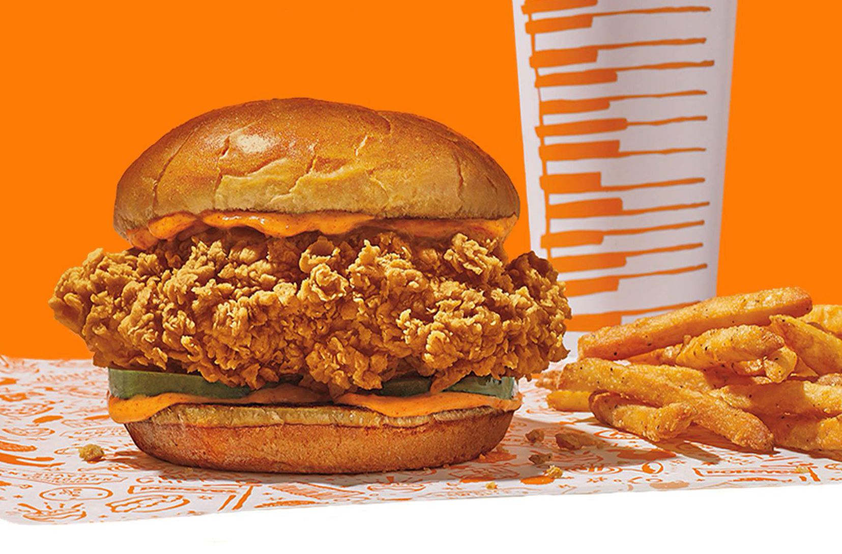 Get a Free Chicken Sandwich When You Buy a Chicken Sandwich Combo Online or Inapp at Popeyes