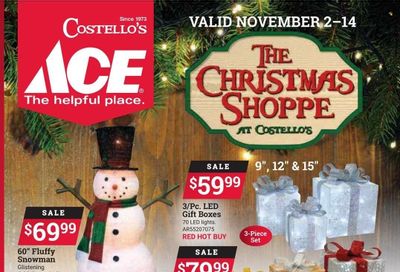 ACE Hardware Weekly Ad Flyer Specials November 2 to November 14, 2022