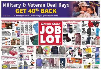 Ocean State Job Lot (CT, MA, ME, NH, NJ, NY, RI, VT) Weekly Ad Flyer Specials November 10 to November 16, 2022