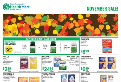 Health Mart Weekly Ad Flyer Specials November 1 to November 30, 2022