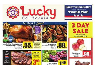 Lucky California Weekly Ad Flyer Specials November 9 to November 15, 2022