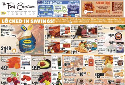 The Food Emporium (NY) Weekly Ad Flyer Specials November 11 to November 17, 2022