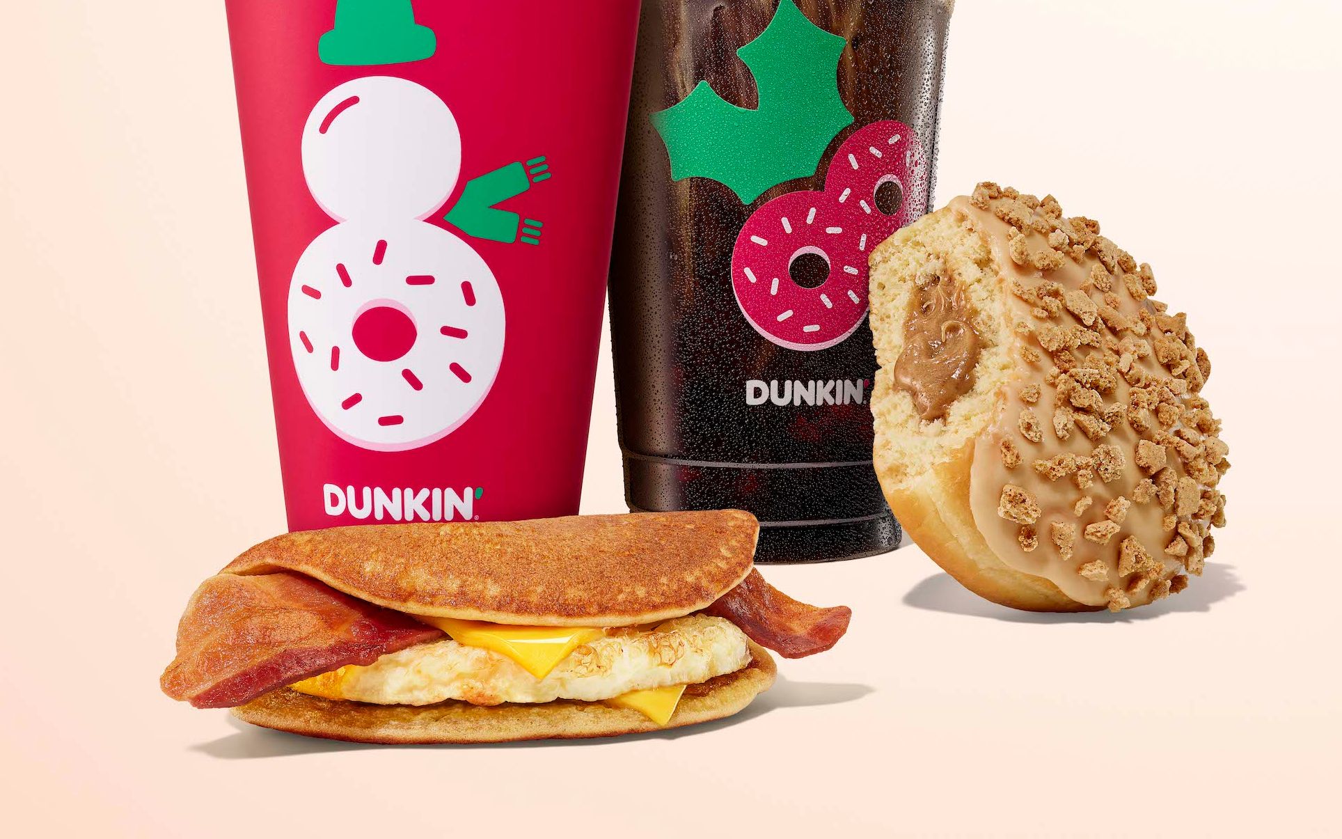 The New Pancake Wake-Up Wrap, Cookie Butter Donut and More Arrive at Dunkin’ for the Holidays