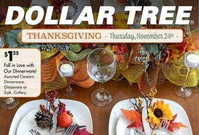 Dollar Tree Weekly Ad Flyer Specials November 13 to November 24, 2022
