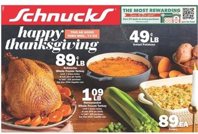 Schnucks (IA, IL, IN, MO) Weekly Ad Flyer Specials November 16 to November 23, 2022