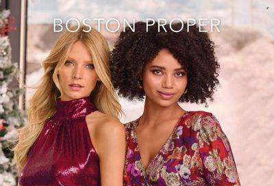 Boston Proper Weekly Ad Flyer Specials November 14 to December 10, 2022
